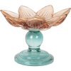 Свічник Clayre & Eef 6GL5346 Ø 14x10 см скляний для чайних свічок
