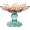 Свічник Clayre & Eef 6GL5346 Ø 14x10 см скляний для чайних свічок