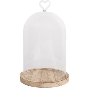 Clayre & Eef 6GL5360 Скляна банка Ø 14x22 см
