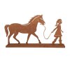 Clayre & Eef 6Y5929 Декорація Дитина з Конем 42x7x22 см
