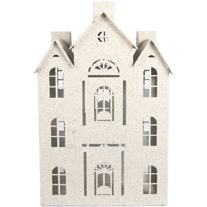 Clayre & Eef Декор Дом 26x16x40 см Бежевый