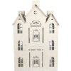 Clayre & Eef Декор Дом 26x16x40 см Бежевый