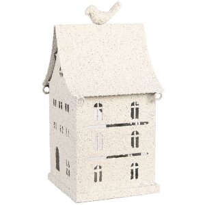 Clayre & Eef Декоративный домик 14x15x28 см Бежевый