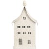 Clayre & Eef 6Y5934 Декоративний будинок 14x15x28 см Бежевий