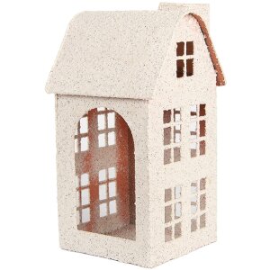 Clayre & Eef Декор Дом 14x14x26 см Бежевый