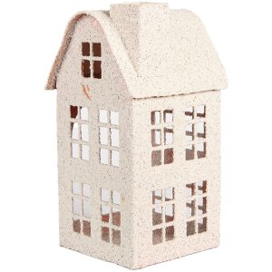 Clayre & Eef Декор Дом 14x14x26 см Бежевый