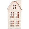 Clayre & Eef Декор Дом 14x14x26 см Бежевый