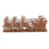 Clayre & Eef 6Y5937 Свічник Різдвяні сани 25x8x8 см