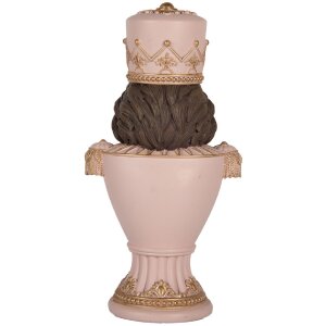 Декорация Щелкунчик Clayre & Eef 16x10x30 см Розовый