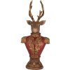 Clayre & Eef Декоративна бюста оленя 16x14x36 см