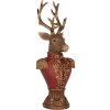 Clayre & Eef Декоративна бюста оленя 16x14x36 см