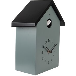 Clayre & Eef 6KL0838GR Настінний годинник 20x10x26 см...