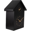 Clayre & Eef Настінний годинник 6KL0838Z 20x10x26 см Чорний