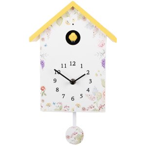 Clayre & Eef 6KL0839 Настінний годинник 20x10x26 см 3xAA