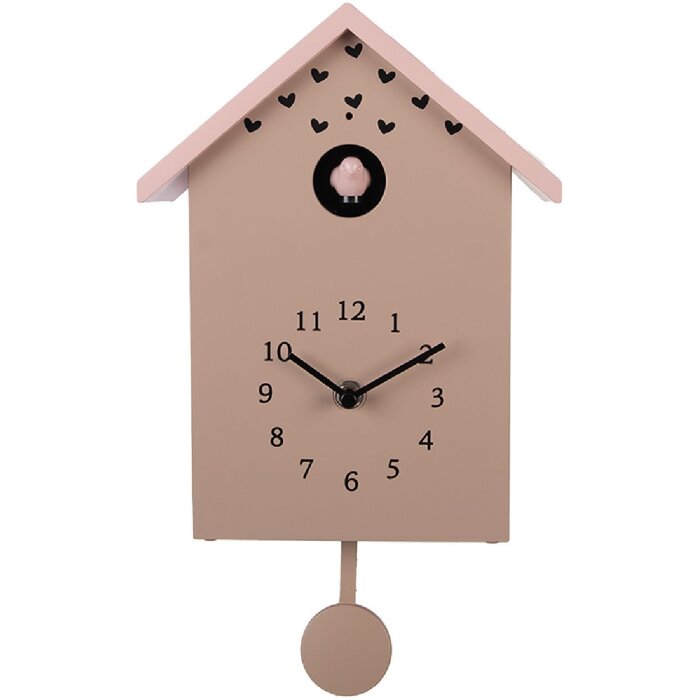 Clayre & Eef 6KL0840 Настінний годинник 20x10x26 см 3xAA