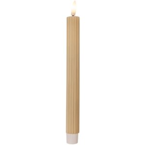 Clayre & Eef Светодиодные свечи 2 шт. 2x25 см Бежевые