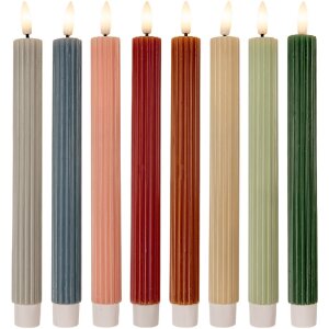 Clayre & Eef LED-свічки Набір 2 Ø 2x25 см
