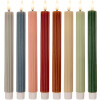 Clayre & Eef LED-свічки набір 2 шт Ø2x25 см зелені