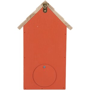 Clayre & Eef 6H2442 Скворечник 15x10x22 см Красно-коричневый