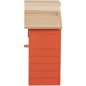 Clayre & Eef 6H2442 Скворечник 15x10x22 см Красно-коричневый