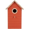 Clayre & Eef 6H2442 Скворечник 15x10x22 см Красно-коричневый