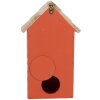 Clayre & Eef 6H2442 Скворечник 15x10x22 см Красно-коричневый