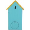 Clayre & Eef 6H2444 Домик для птиц 15x10x22 см сине-желтый