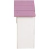 Clayre & Eef 6H2452 Пташиний будиночок 15x10x22 см біло-рожевий