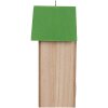 Clayre & Eef 6H2453 Пташиний будиночок 14x10x23 см біло-зелений