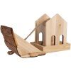 Clayre & Eef 6H2454 Домик для птиц 19x18x19 см