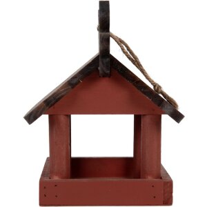 Clayre & Eef Домик для птиц 17x25x21 см, Красно-коричневый