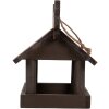 Clayre & Eef 6H2456 Будиночок для птахів 17x25x21 см коричнево-бежевий