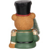 Clayre & Eef 6MG0153 Декоративний ведмедик 25x25x38 см коричнево-зелений