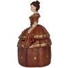 Clayre & Eef Frau Шкатулка для украшений 19x16x29 см Красная