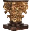 Clayre & Eef 6PR5581 Підставка 12x12x16 см коричнево-золотиста