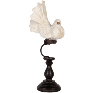 Clayre & Eef Декорация Птица 15x11x36 см