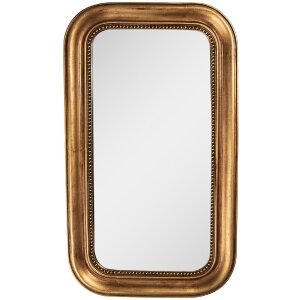 Clayre & Eef 62S312 Зеркало настенное 21x36 см золотистое