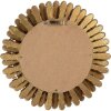 Clayre & Eef 62S314 Дзеркало настінне Ø 20x3 см Золотисте