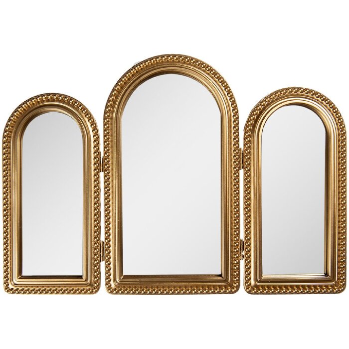 Зеркало Clayre & Eef 62S315 50x2x35 см Золотое