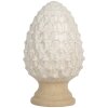 Clayre & Eef Декоративна шишка бежева 9x15 см