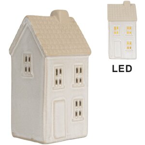 Декоративний будинок Clayre & Eef з LED 6x5x11 см