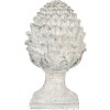 Clayre & Eef Декоративна шишка Ø 23x41 см бежево-сіра