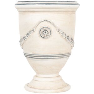 Clayre & Eef 6MG0121 Декоративний горщик бежево-сірий Ø 23x31 см