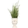 Clayre & Eef 6MG0121 Декоративний горщик бежево-сірий Ø 23x31 см