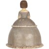 Clayre & Eef Декорація Жінка 19x16x22 см Бежево-Сіра