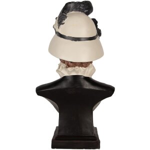 Clayre & Eef 6PR5549 Декоративна бюста жінка 27x21x48 см Бежево-коричнева