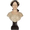 Clayre & Eef Декоративная бюста 18x12x31 см Бежево-коричневая