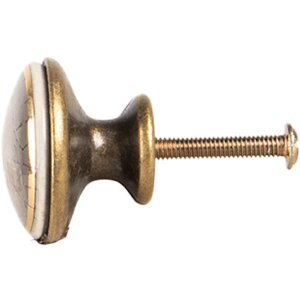 Clayre & Eef 66281G Дверна ручка Ø 3x3 см /...