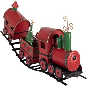 Clayre & Eef 5Y1294 Декоративний потяг 63x13x31 см Червоний