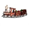 Clayre & Eef Декорация Поезд 79x15x37 см Красный